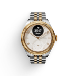 Withings Scanwatch Nova Brilliant - zegarek z funkcją EKG, pomiarem pulsu, SPO2 i temperatury oraz mierzeniem aktywności fizycznej i snu (39mm, gold)