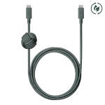 Native Union Anchor Cable 240W - kabel USB-C - USB-C, 3 m (slate green)