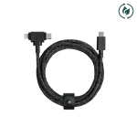 Native Union Belt Cable Duo - kabel USB-C - USB-C / lightning, 1,5 m (cosmos)