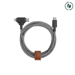 Native Union Belt Cable Duo - kabel USB-C - USB-C / lightning, 1,5 m