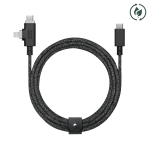 Native Union Belt Cable Duo Pro 240W - kabel USB-C - USB-C / lightning, 2,4 m (cosmos)