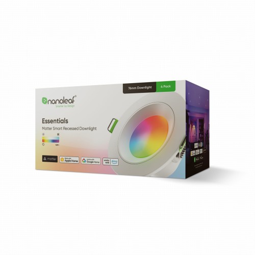 Nanoleaf Essentials Matter Recessed Downlight 4 Pack_Packaging.jpg