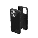 UAG Metropolis LT Magsafe - obudowa ochronna do iPhone 16 Pro kompatybilna z MagSafe (kevlar black)