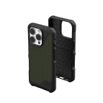 UAG Metropolis LT Magsafe - obudowa ochronna do iPhone 16 Pro kompatybilna z MagSafe (kevlar olive)