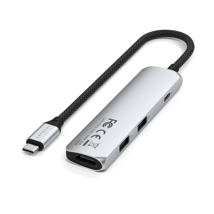 SATECHI_4-in-1 USB-C Slim Multiport Adapter 4K_SILVER_2.png