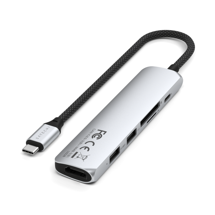 SATECHI_6-in-1 USB-C Slim Multiport Adapter_SILVER_2.png