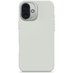 Decoded AntiMicrobial Silicone Backcover - silikonowa obudowa ochronna do iPhone 16 Plus kompatybilna z MagSafe (stone gray)