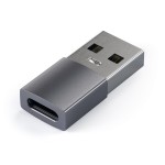 Satechi Aluminium Adapter - aluminiowy adapter do urządzeń mobilnych USB-A/ USB-C (space gray)