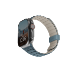 UAG Pathfinder - silikonowy dwustronny pasek magnetyczny do Apple Watch seria: 1-3, 42mm / series 4-6 & SE 1-2, 44mm / series 7-9, 45mm / series 10, 46mm / Ultra 1-2, 49mm (dune / cloud blue)