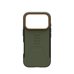 UAG Civilian MagSafe - etui do iPhone 17 Pro Max kompatybilne z MagSafe (olive/orange)