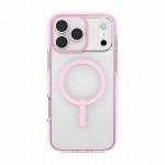 ZAGG Santa Cruz Snap - etui do iPhone 17 Pro Max kompatybilne z MagSafe (pink sorbet)