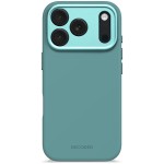 Decoded AntiMicrobial Silicone Backcover - silikonowa obudowa ochronna do iPhone 17 Pro kompatybilna z MagSafe (retro blue)