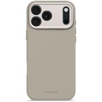 Decoded AntiMicrobial Silicone Backcover - silikonowa obudowa ochronna do iPhone 17 Pro Max kompatybilna z MagSafe (soft taupe)