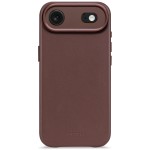 Decoded Leather Backcover - skórzana obudowa ochronna do iPhone 17 Air kompatybilna z MagSafe (chocolate brown)