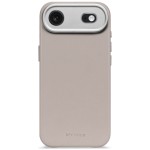 Decoded Leather Backcover - skórzana obudowa ochronna do iPhone 17 Air kompatybilna z MagSafe (solid clay)