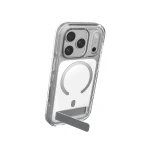 ZAGG Santa Cruz Snap KS Metallic - etui do iPhone 18 Pro / 17 Pro kompatybilne z MagSafe (silver)
