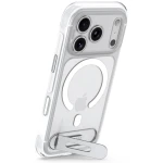 Decoded AntiMicrobial Hybrid Stand Backcover - etui z podstawką do iPhone 18 Pro / 17 Pro kompatybilne z MagSafe (clear)