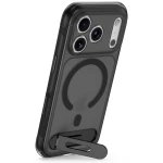 Decoded AntiMicrobial Hybrid Stand Backcover - etui z podstawką do iPhone 18 Pro Max / 17 Pro Max kompatybilne z MagSafe (frosted black)