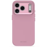 Decoded AntiMicrobial Silicone Backcover - etui do iPhone 18 Pro / 17 Pro kompatybilne z MagSafe (rose quartz)