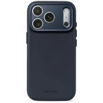 Decoded Leather Backcover - skórzane etui do iPhone 18 Pro / 17 Pro kompatybilne z MagSafe (midnight)