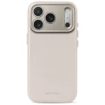 Decoded Leather Backcover - skórzane etui do iPhone 18 Pro / 17 Pro kompatybilne z MagSafe (taupe)