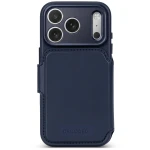 Decoded Leather Detachable Wallet - skórzane etui do iPhone 18 Pro Max / 17 Pro Max kompatybilne z MagSafe (midnight)